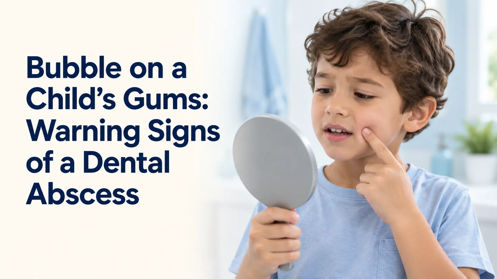 Bubble on a Child's Gums: Warning Signs of a Dental Abscess